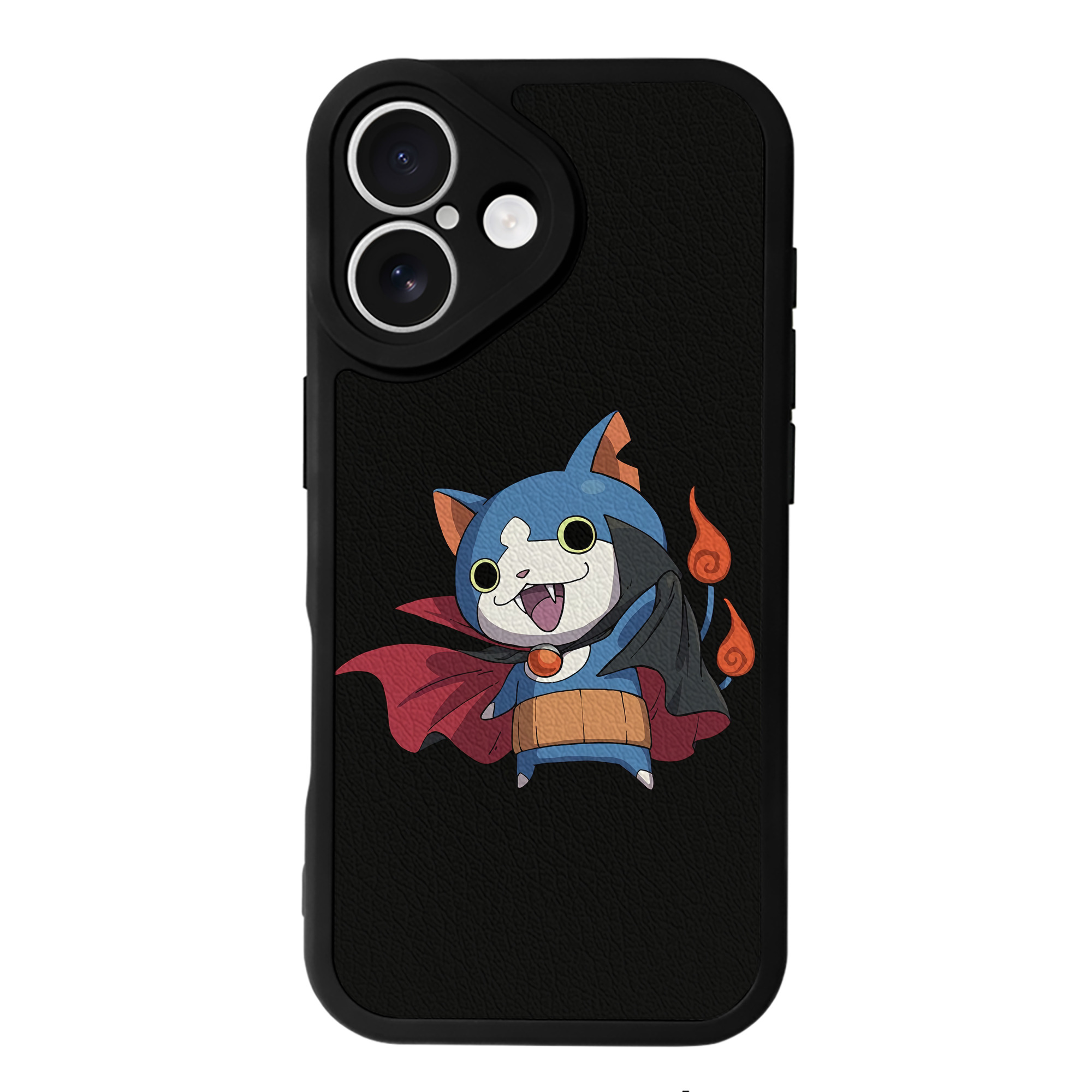 （画像用） 妖怪ウォッチ Yo-kai Watch 【iPhone 16シリーズ対応】シリコンスマホケース（レザー調） 材質：シリコン